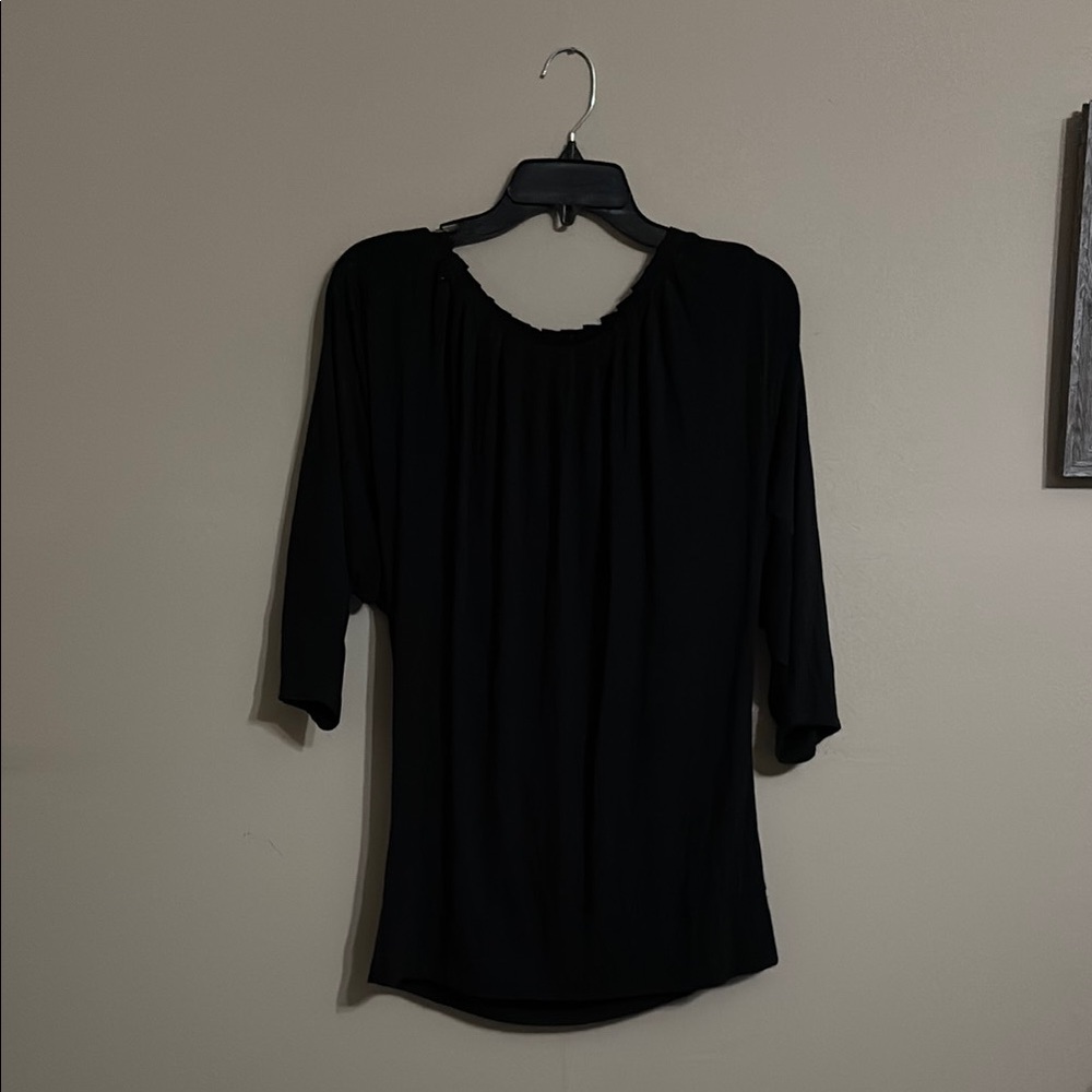 New York & Company Black Tee